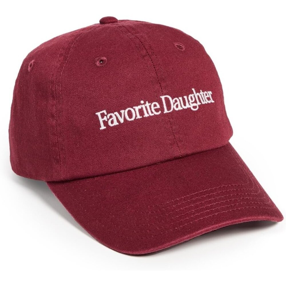 Women's Cotton Baseball Cap Adjustable Strap Classic Logo Sun Hat